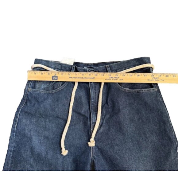 Levi's Women Made and Crafted Barrel Crop Relaxed Fit Ankle length NWT Size 31 - Picture 7 of 14